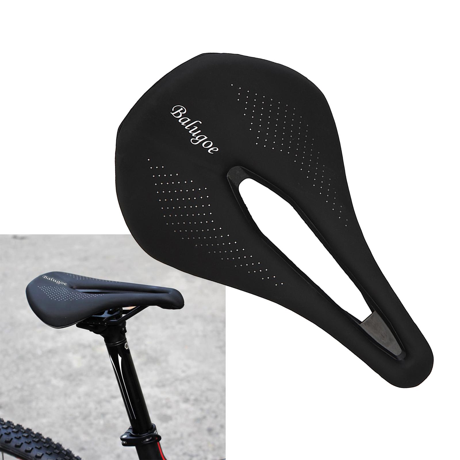 Comfortable Bike Seat, Gel Saddle Padded Professional Waterproof Road Bike Saddle for Men,Women, Riding Bike, Mountain Bike