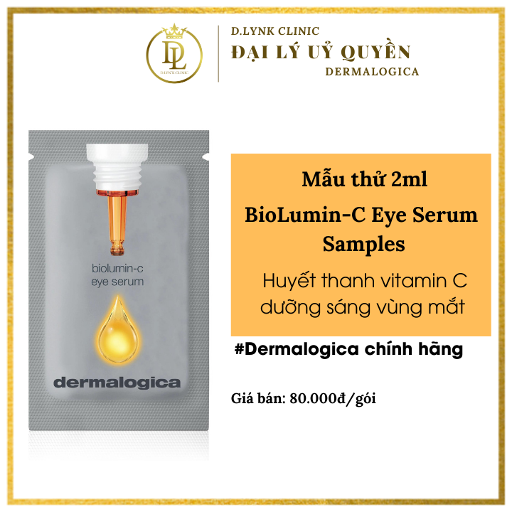 Tinh Chất Dưỡng Sáng Vùng Mắt Dành Cho Mọi Loại Da Dermalogica Biolumin C Eye Serum