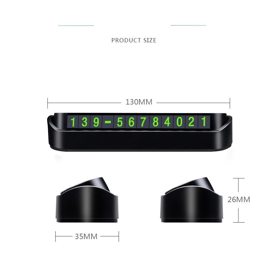 Bảng Số Điện Thoại Ô Tô - Bảng Ghi Số Điện Thoại Gắn Taplo Khi Đỗ Xe