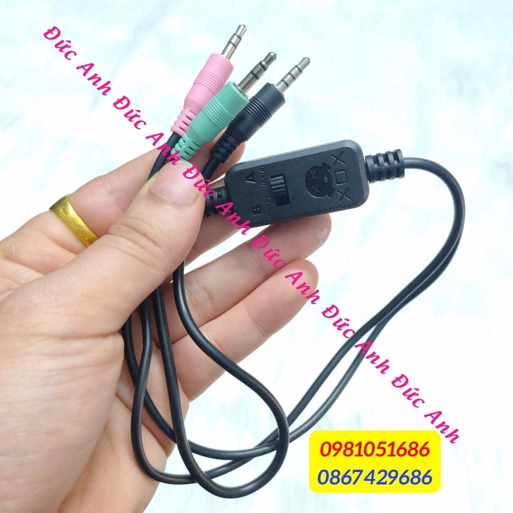 Dây Livestream XOX MA2, Dây Live, Phù Hợp Với Nhiều Dòng Sound Card, Micro Livestream, Mic Karaoke