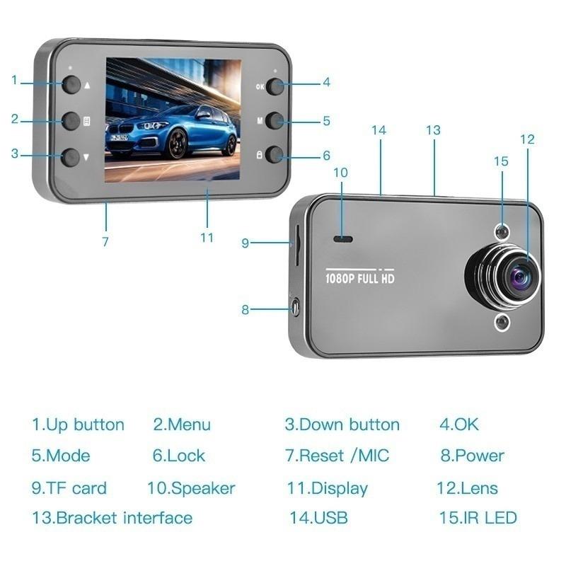 Camera hành trình ô tô hỗ trợ quay đêm