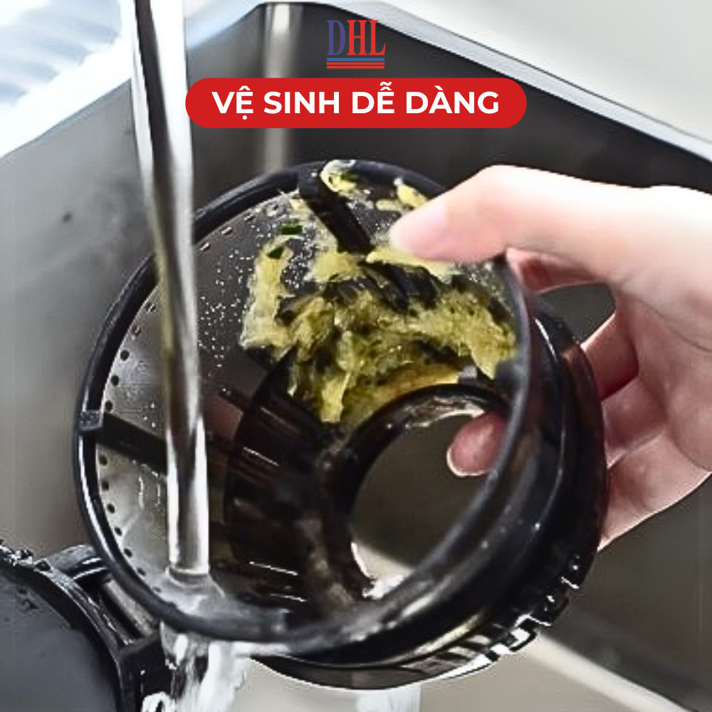 Máy Ép Chậm, Máy Ép Trái Cây Công Nghiệp Mitomo KJ3081 Kiệt Bã - Hàng Chính Hãng Bảo Hành 3 Năm