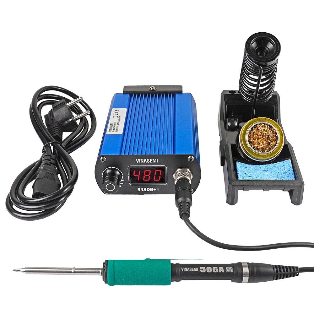 Vinasemi 948DB+II Máy Hàn Trạm Điều Chỉnh Nhiệt Độ 75W, 220VAC, 200-480°C