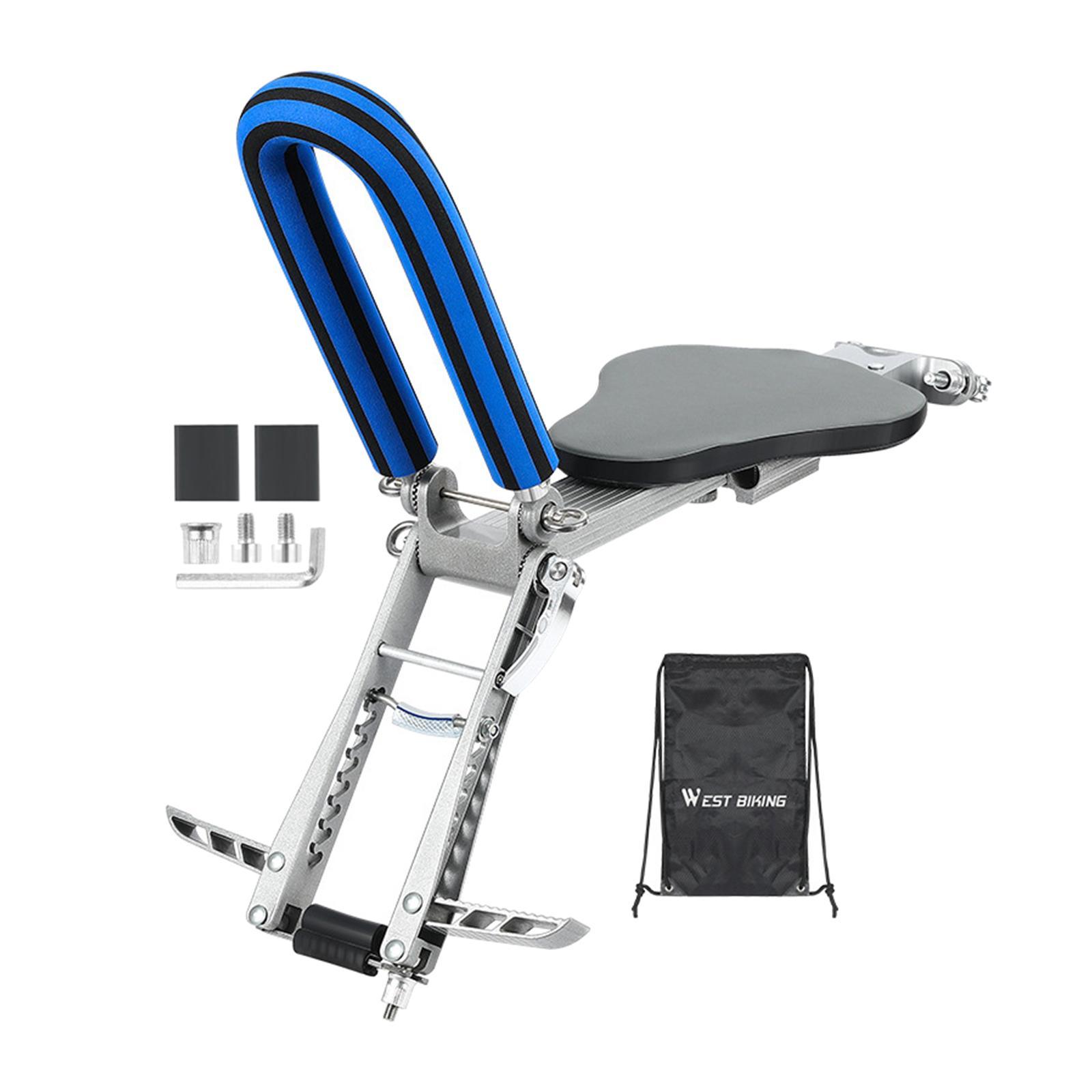 Front Seat Child Carrier Saddle W/ Pedal
