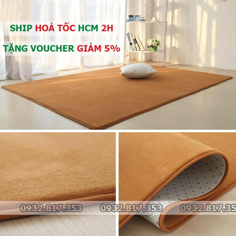 Thảm Nhung Cao Cấp | 1m6 x2m và 1m6 x1m | Thảm Trang Trí Phòng Khách - Phòng Ngủ - Thảm Trải Sofa - Thảm Dành Cho Bé