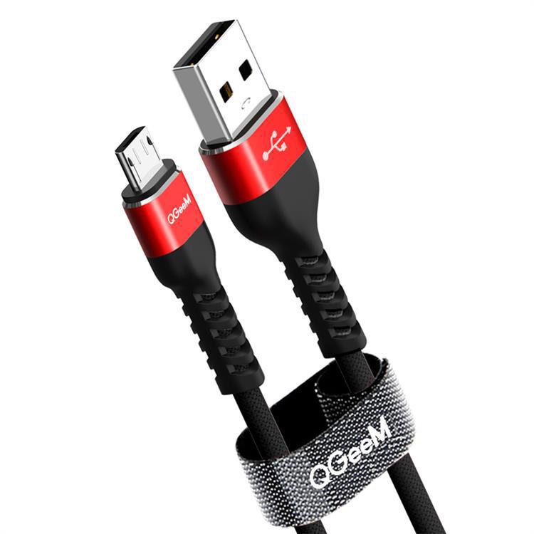 Cáp Micro USB 2.4A Nylon Sạc Nhanh USB Cáp Dữ Liệu Cho Samsung Xiaomi LG Máy Tính Bảng Điện Thoại Di Động Android