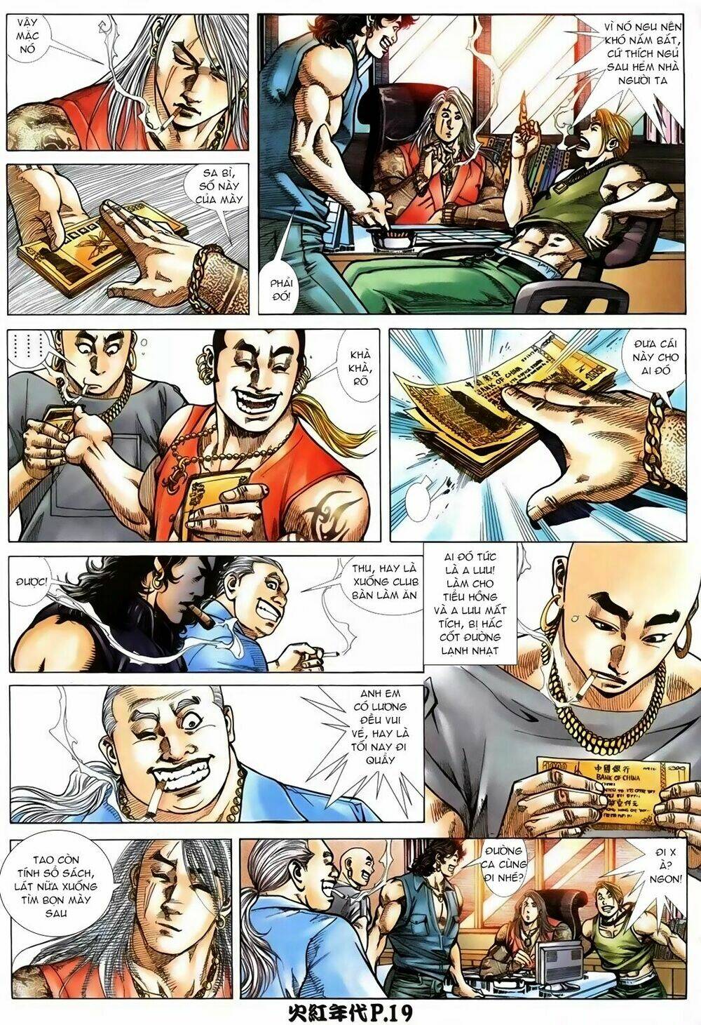 hỏa hồng niên đại hắc cốt đường chapter 115 14