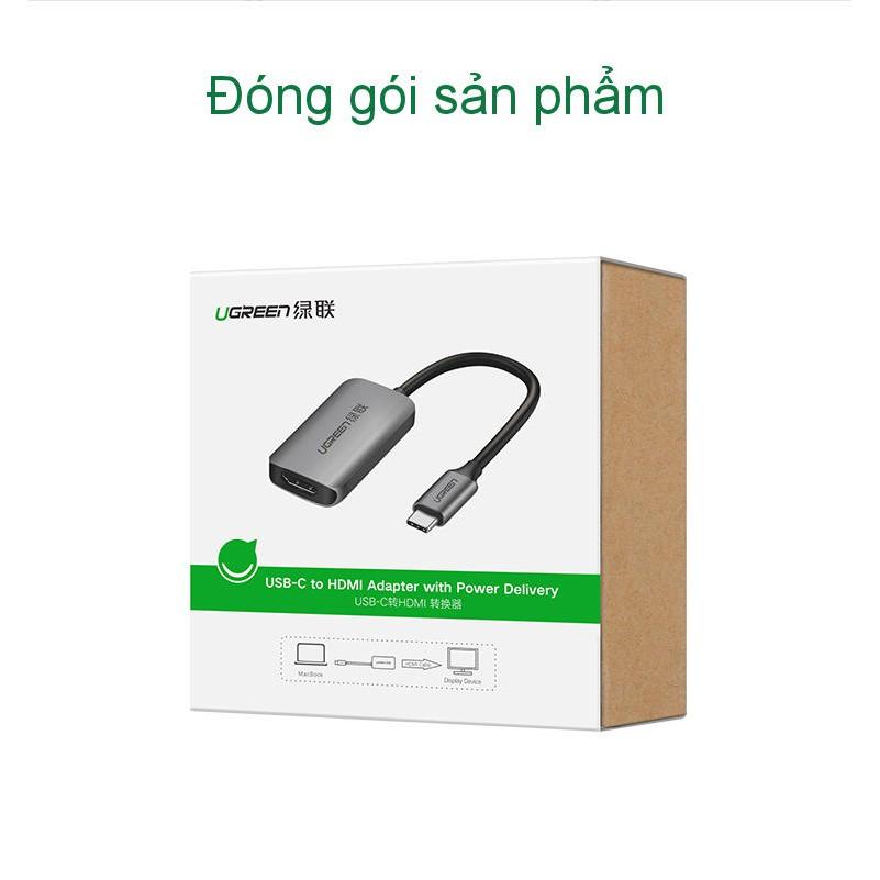 Cáp chuyển USB Type C sang VGA hỗ trợ Full HD 1080P UGREEN CM160 50316 - Hàng chính hãng