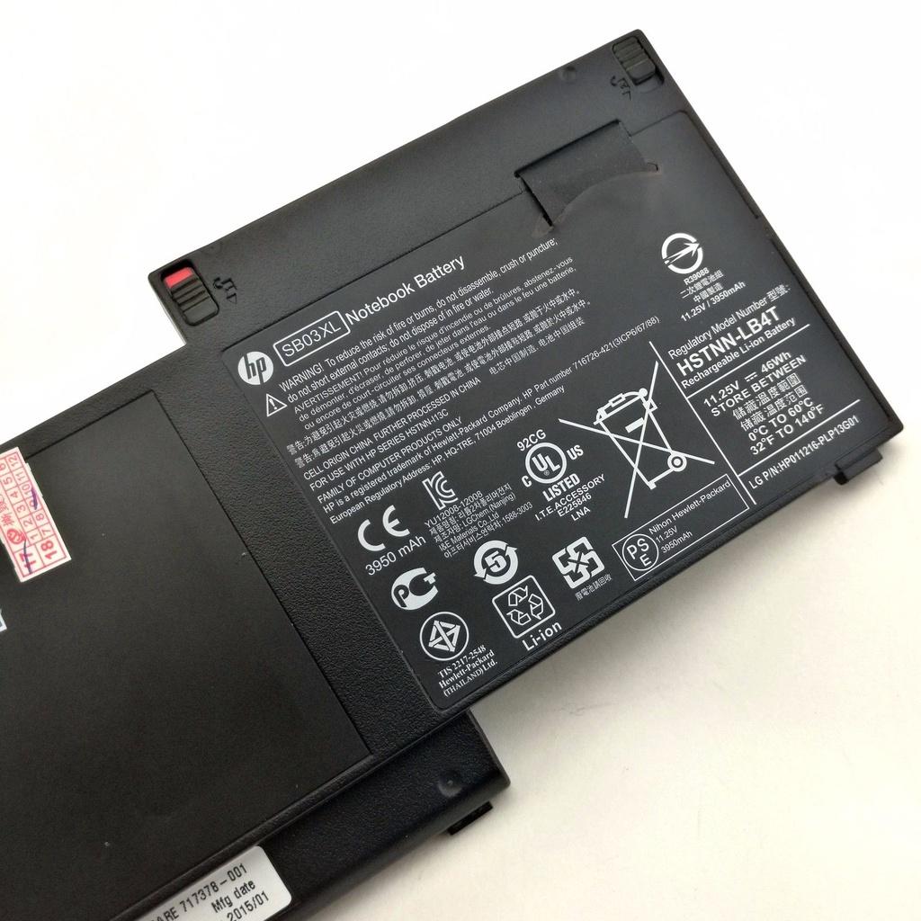 Pin Battery Dùng Cho Laptop HP EliteBook 720 G1 720 G2 725 G1 725 G2 SB03XL (Original) 46Wh