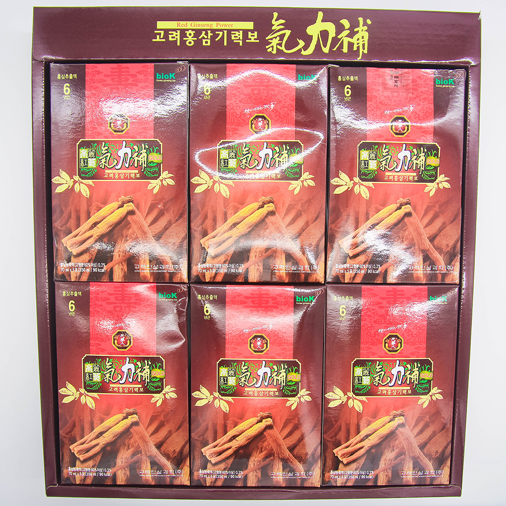 Hộp lớn Nước uống hồng sâm - Red ginseng power 2100ml/hộp