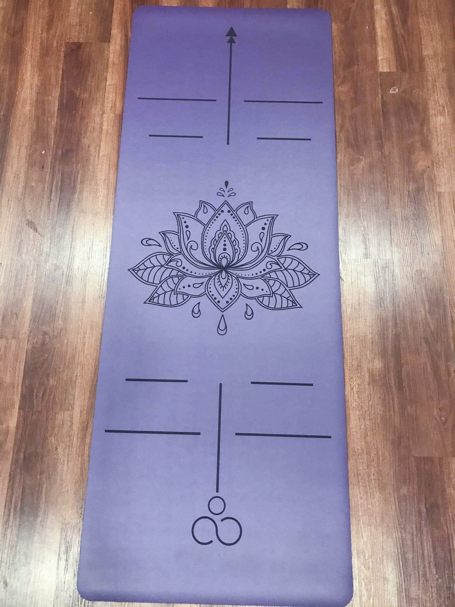 Thảm Yoga Cao Cấp Cao Su Pu Độ Bám Tuyệt Đối Họa Tiết Mandala