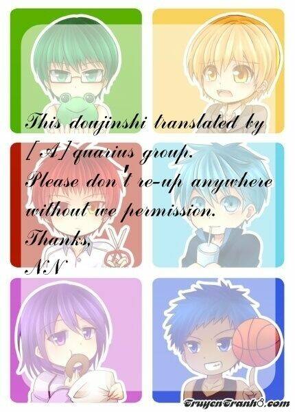 kuroko – tuyển thủ vô hình: short doujinshi chapter 83 1