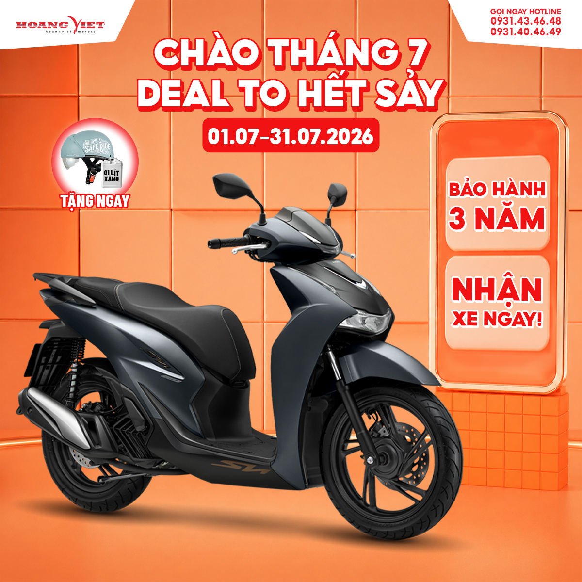 Xe Máy Honda SH 160i 2026 - Phiên Bản Đặc Biệt
