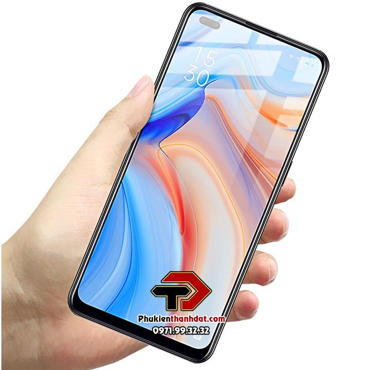 Tấm dán kính cường lực full dành cho OPPO Reno4 tràn màn hình