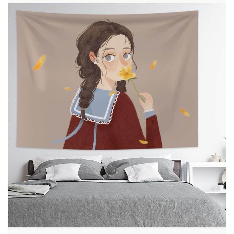 Vải treo tường Decor Bộ sưu tập CÔ GÁI DỄ THƯƠNG PHONG CÁCH HIỆN ĐẠI mẫu hot nhất