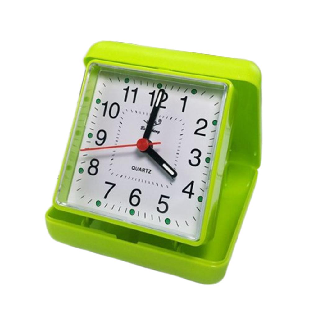 Mini Battery Travel Alarm Clock Classic Simple Square Mini Alarm-Clock
