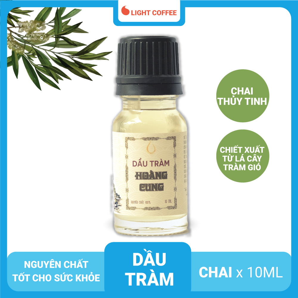 Dầu Tràm Nguyên Chất Chai Thủy Tinh Hoàng Cung Huế (10ml)