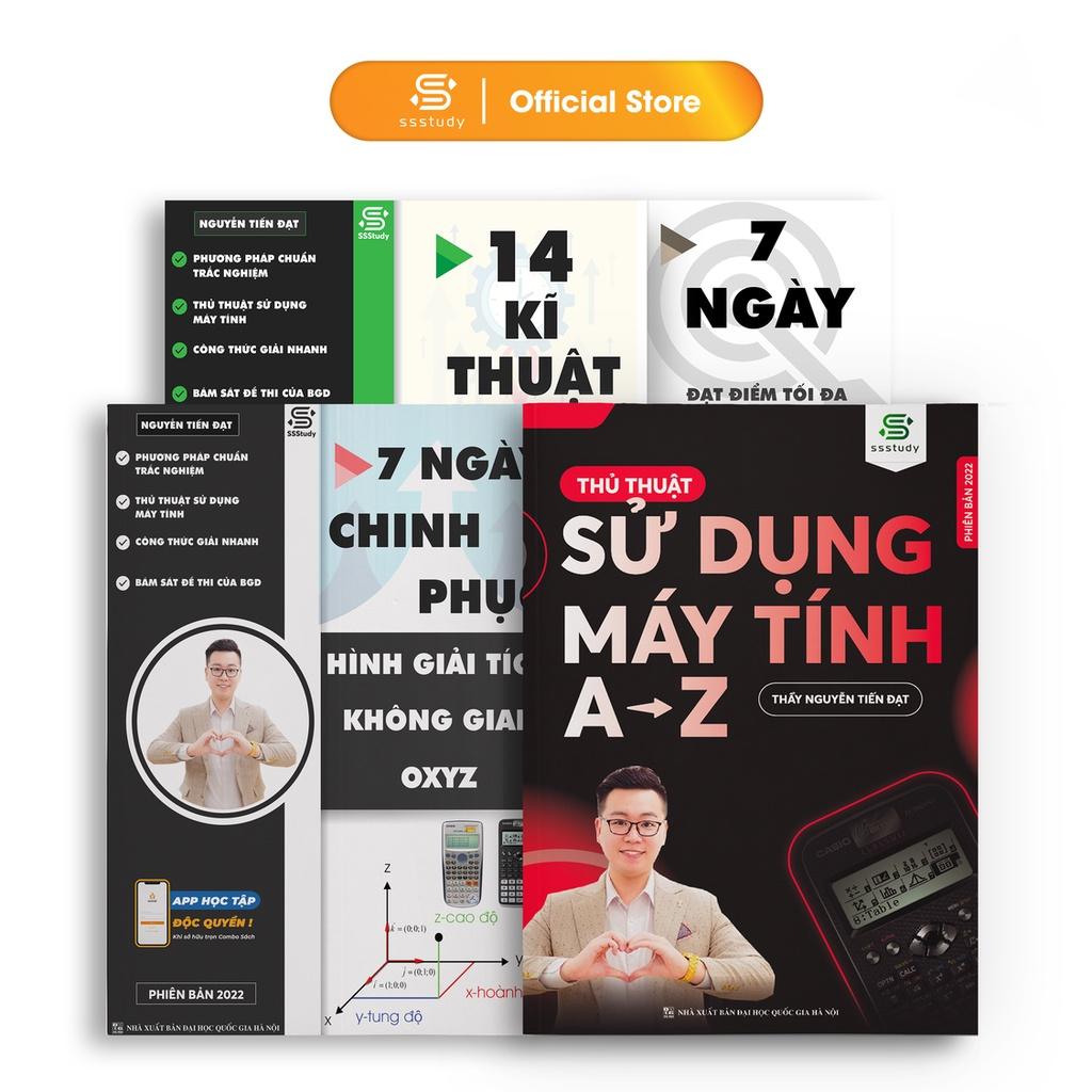 Sách - Thầy Nguyễn Tiến Đạt - Combo 4 Cuốn Sách Ôn Luyện Môn Toán Thi Thpt Đại Học Học kỳ 2