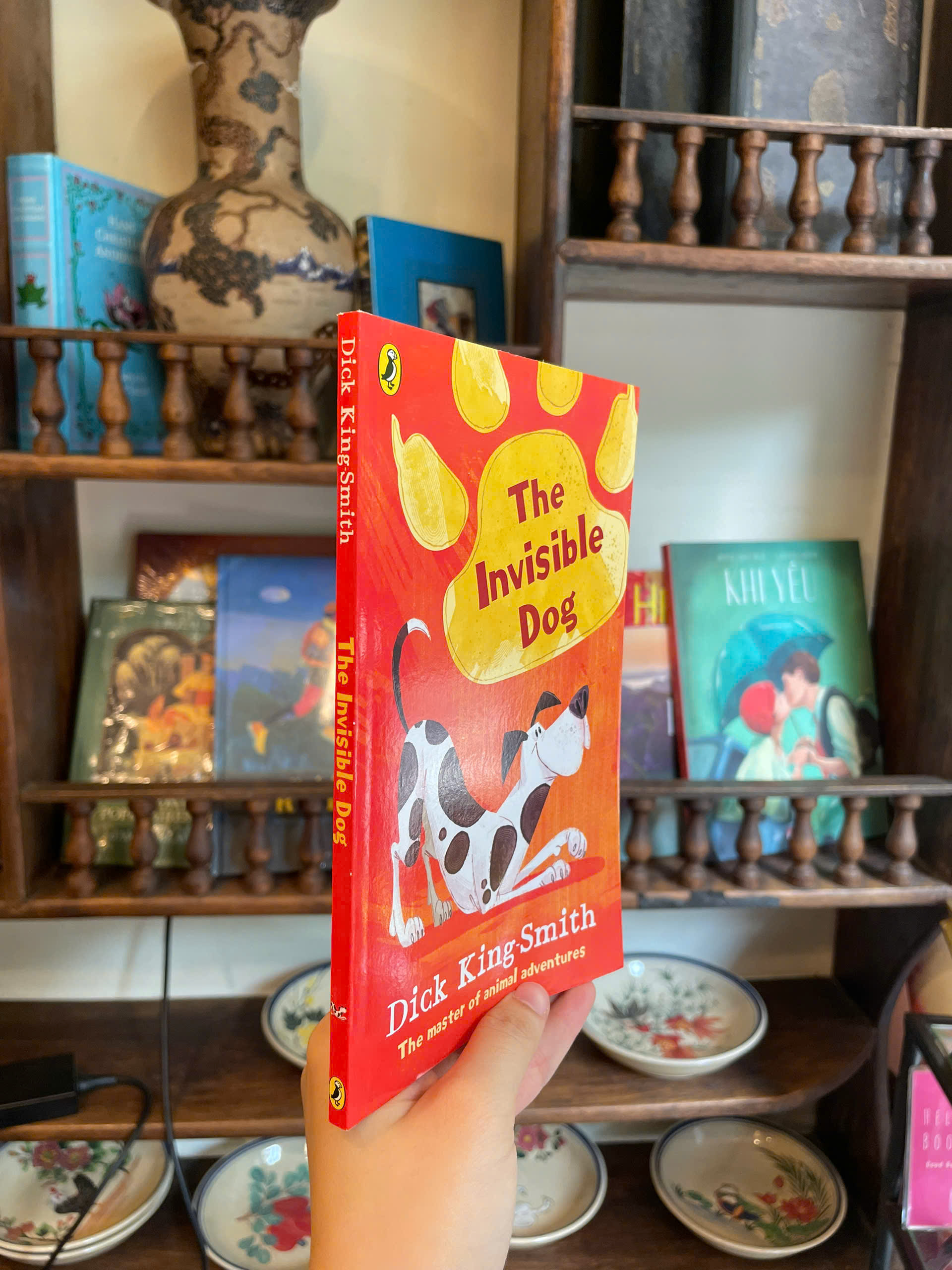 Sách - Invisible Dog by Dick King-Smith - Thiếu nhi tiếng Anh/ Children English Book