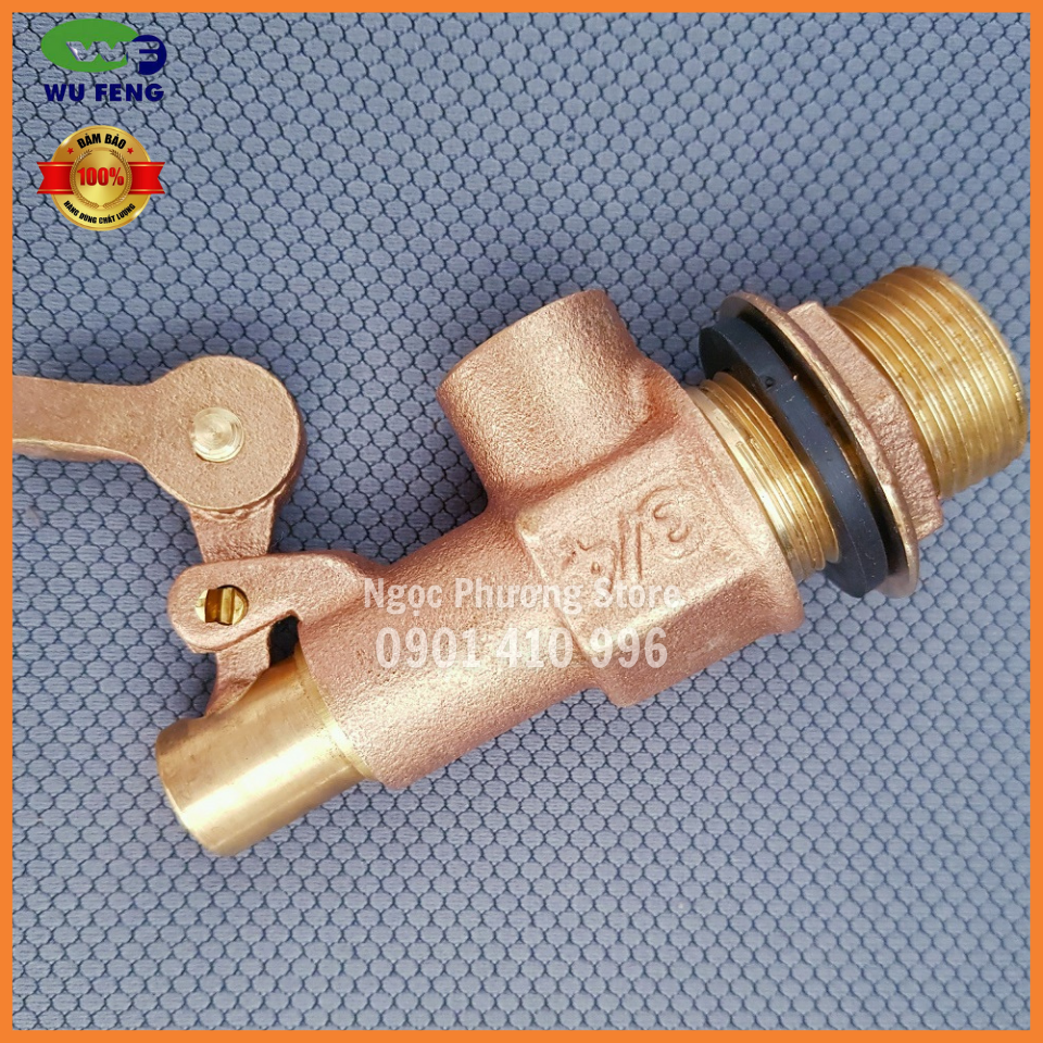 Van Phao Cơ Đồng Điều Chỉnh WUFENG Chống Tràn Bồn Ren 21mm, 27mm, 34mm WF331