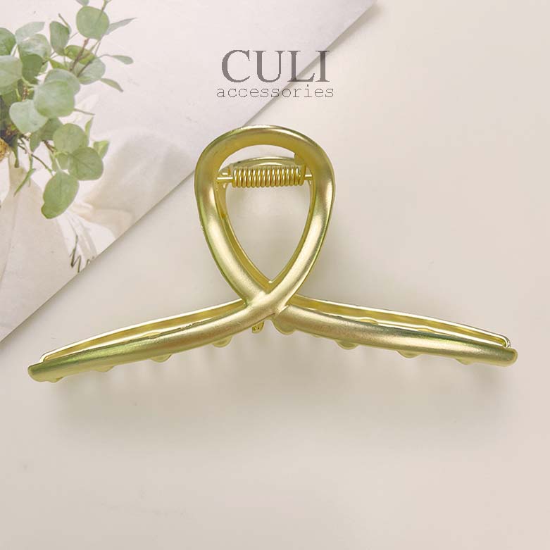 Kẹp Tóc Hàn Quốc, Kẹp Gấp Búi Tóc Kim Loại Thời Trang Sang Trọng Cho Nữ - Culi accessories