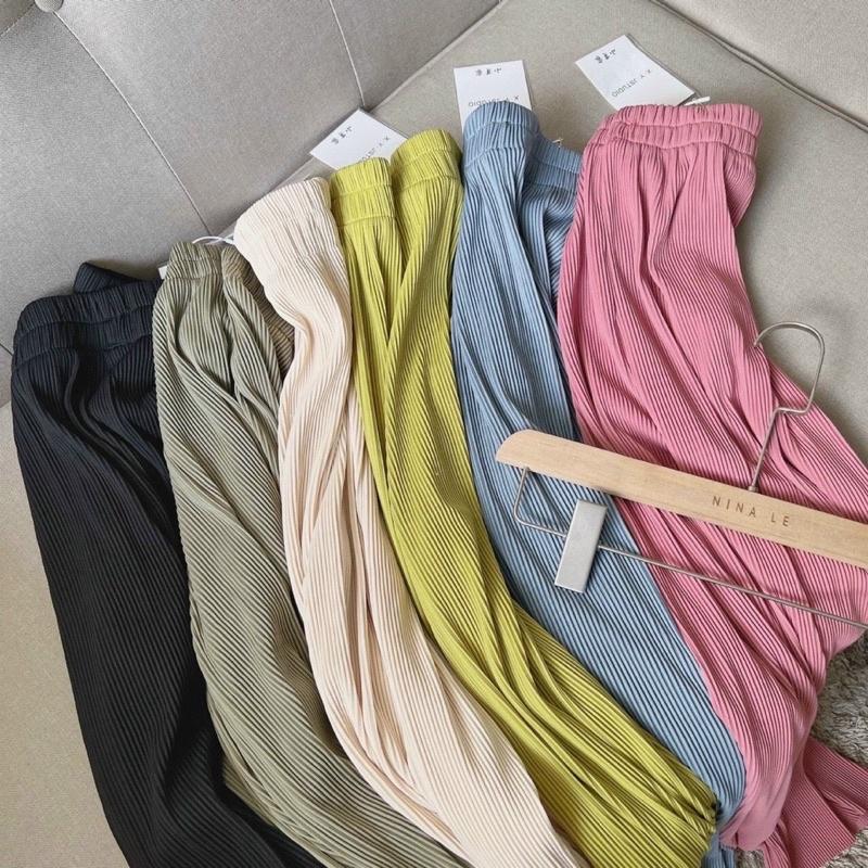 QUẦN XUÔNG NỮ DẬP LI HÀNG SIÊU CHẤT ĐẸP