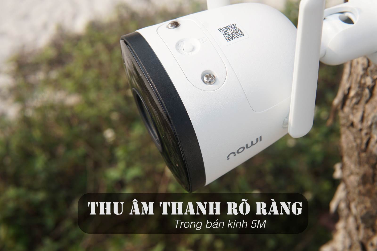 Camera Wifi Ngoài Trời IMOU F22P, F22FP 2MP Chống Nước, Có Mic Thu Âm - Hàng chính hãng