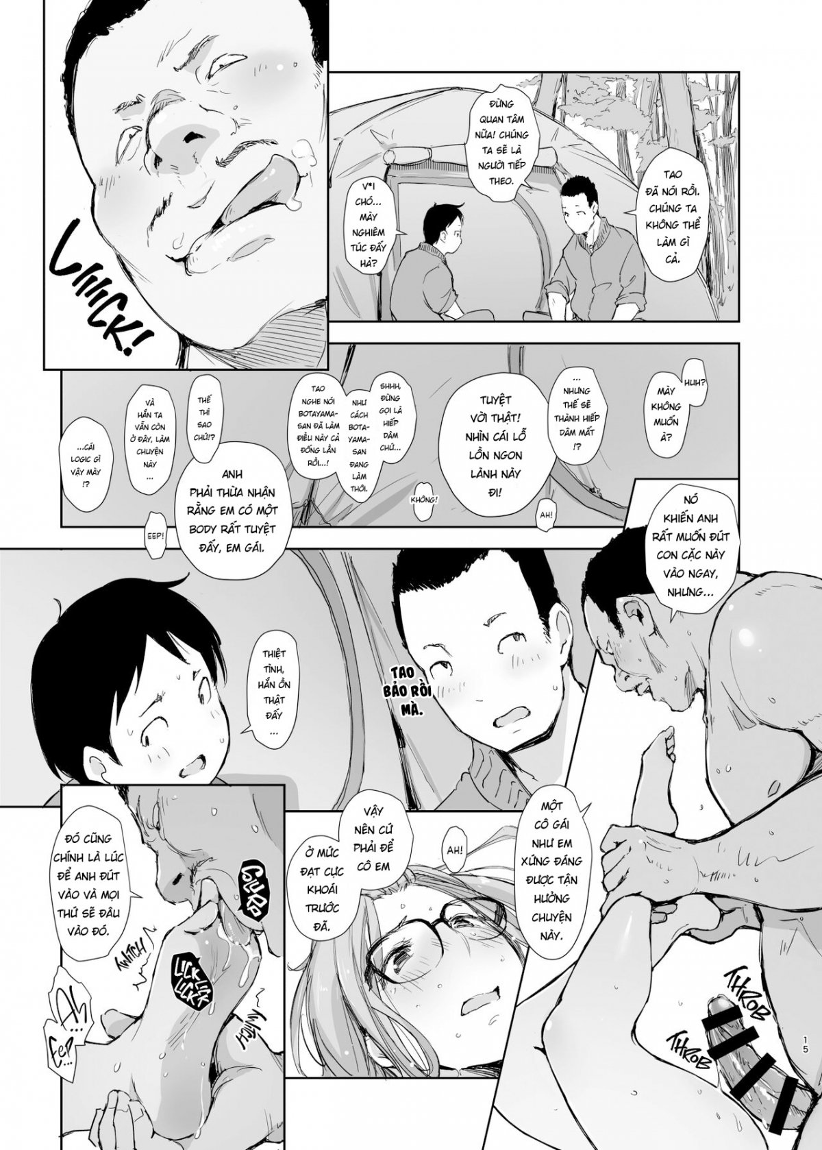 buổi cắm trại của sakura chapter 1 14