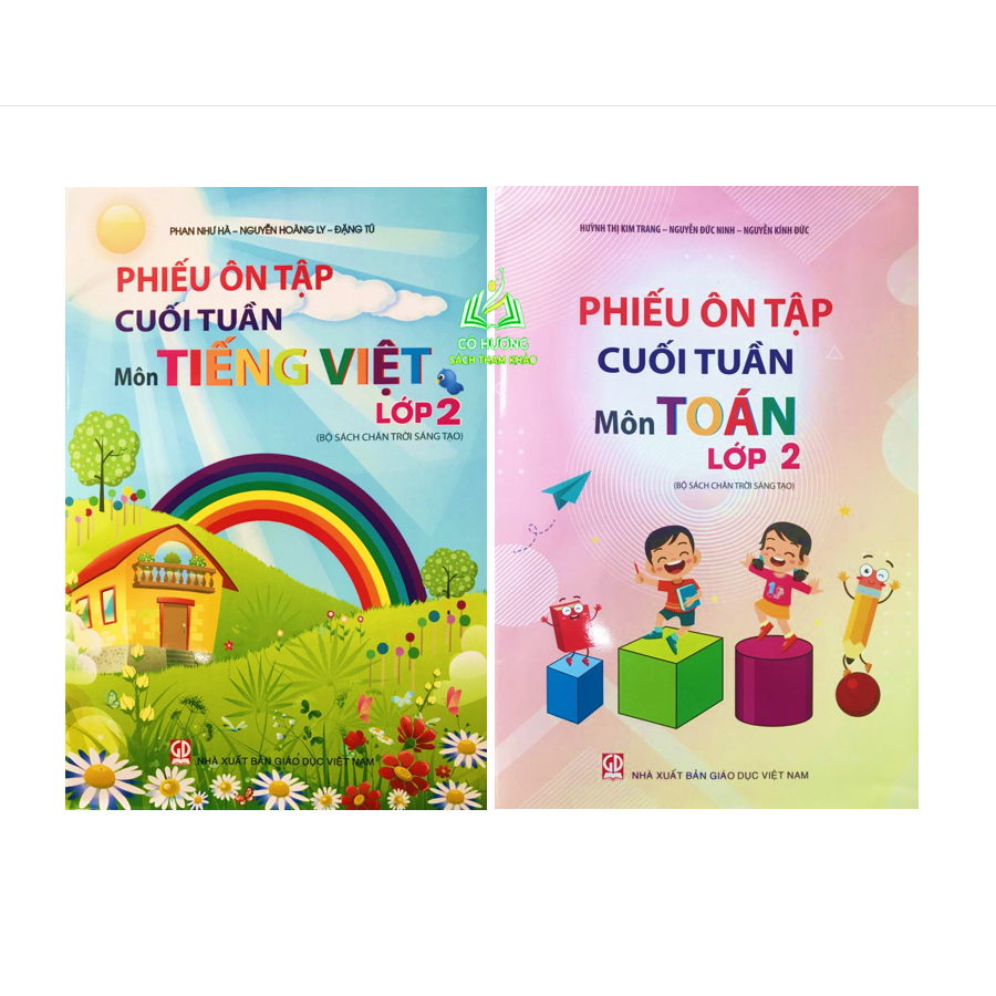 Sách - Phiếu ôn tập cuối tuần môn Toán Lớp 2 - Chân Trời Sáng Tạo - GDMN