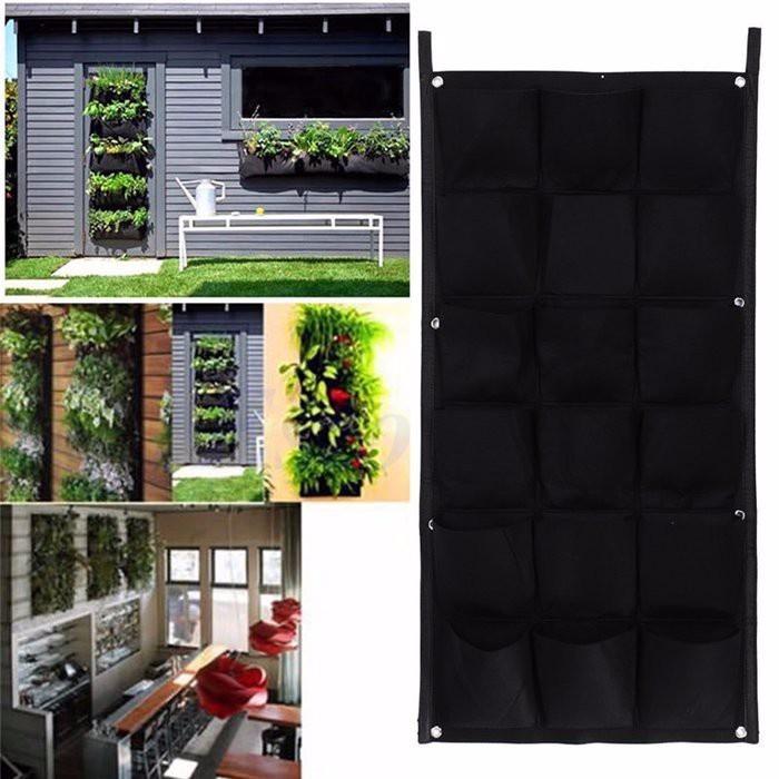 Túi Vải Treo Tường Trồng Cây 21 Ngăn Tiện Lợi