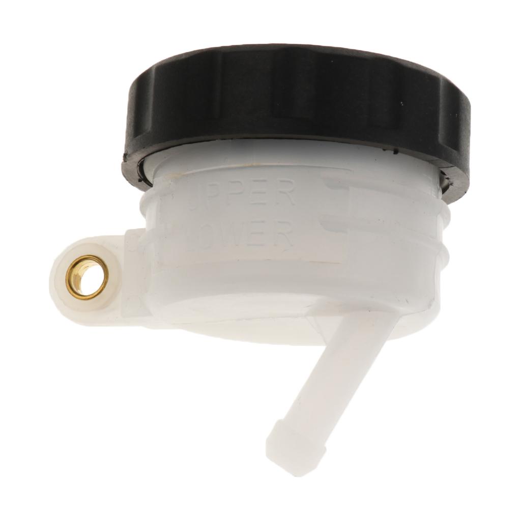 Motorcycle Foot Rear Brake Master Cylinder Tank Oil Cup Fluid Reservoir Bottle