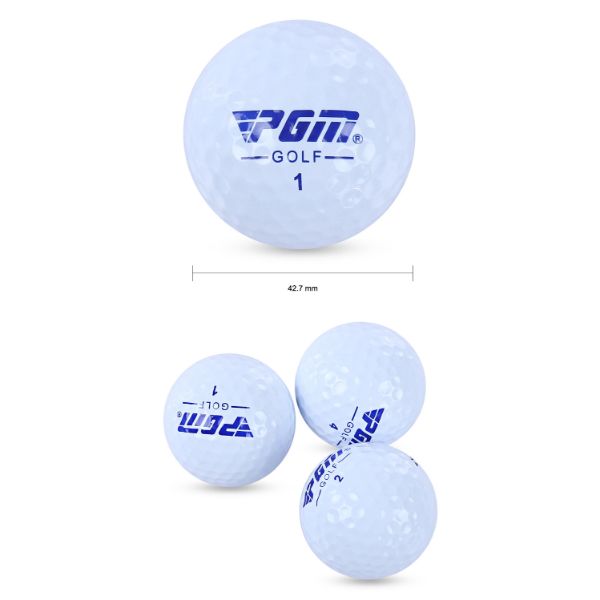 BÓNG CHƠI GOLF LÕI KÉP CỰC BỀN PGM - Q001 (1 hộp / 3 quả)