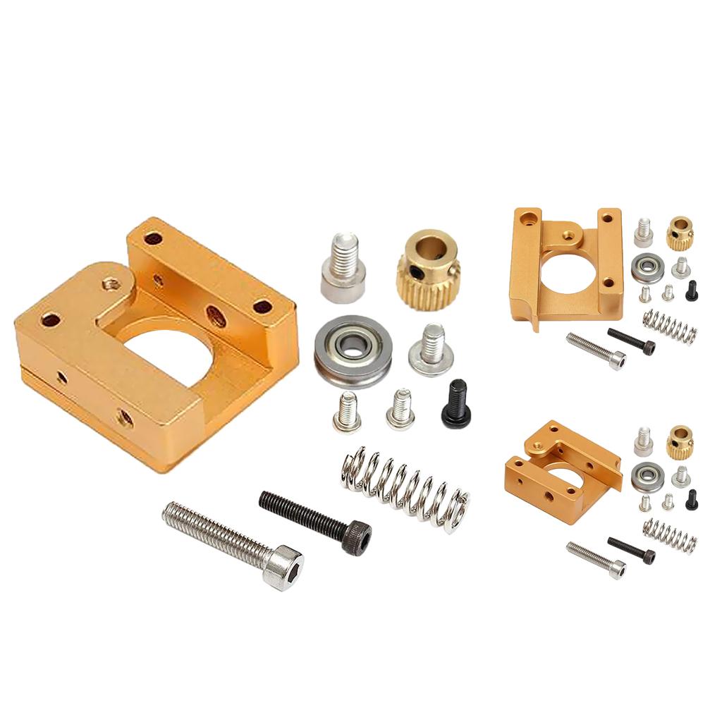 Replacement Aluminum MK8 Extruder Drive Feeder DIY Kit For Reprap 3 Types