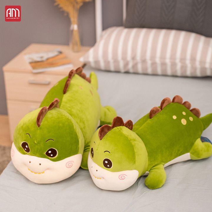 Gối mền khủng long 3in1 - chất siêu mềm, mịn