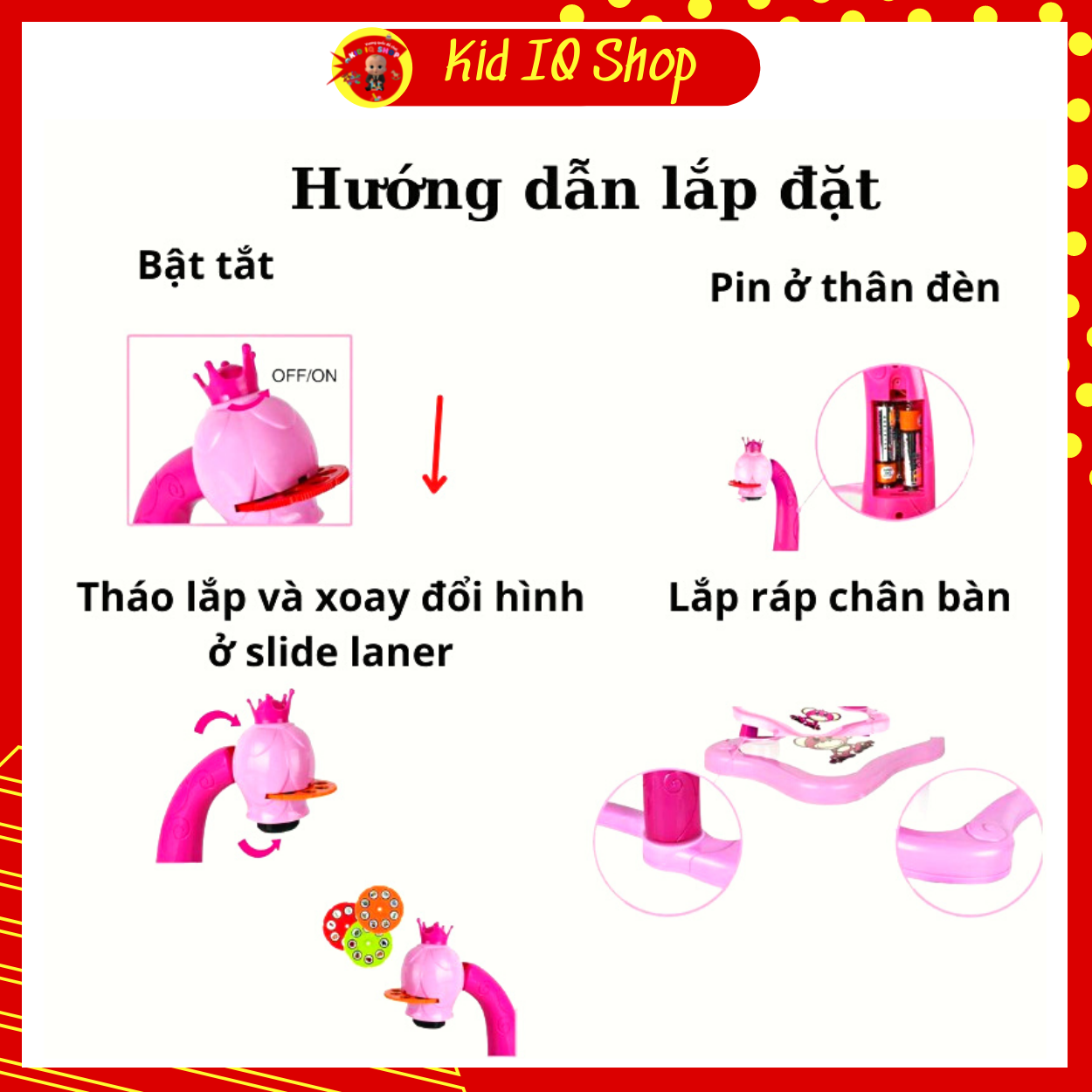 Bàn vẽ thông minh có đèn chiếu sáng cho bé