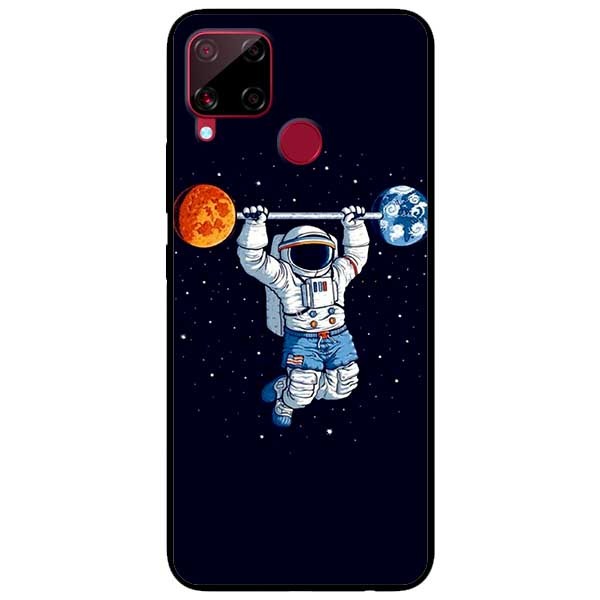 Ốp lưng dành cho Realme C15 mẫu Phi Hành Gia