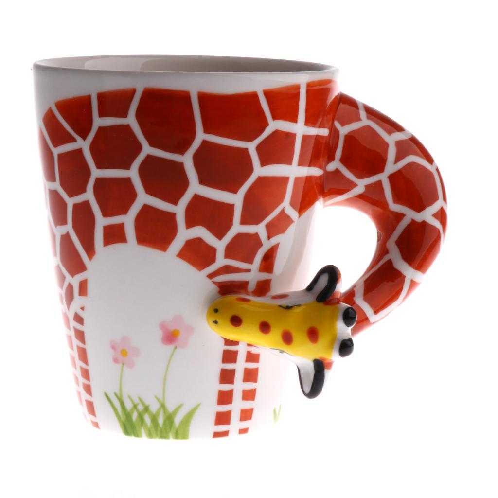 Creative 3D Hand-painted Ceramic Cup Coffee Milk Water Mug