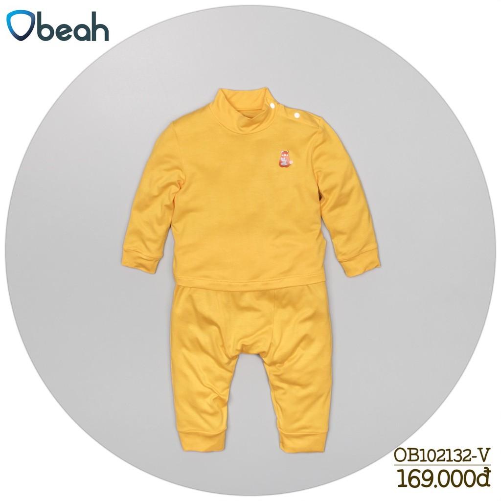 Obeah Bộ giữ nhiệt cổ trụ 3 màu Trắng - Vàng - Hồng Fullsize 59 đến 90 cho bé từ 0 đến 24 tháng