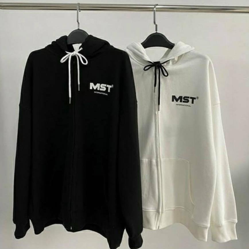 ÁO KHOÁC NỈ HOODIE ZIP MISSOUT NAM NỮ - GIN STORE