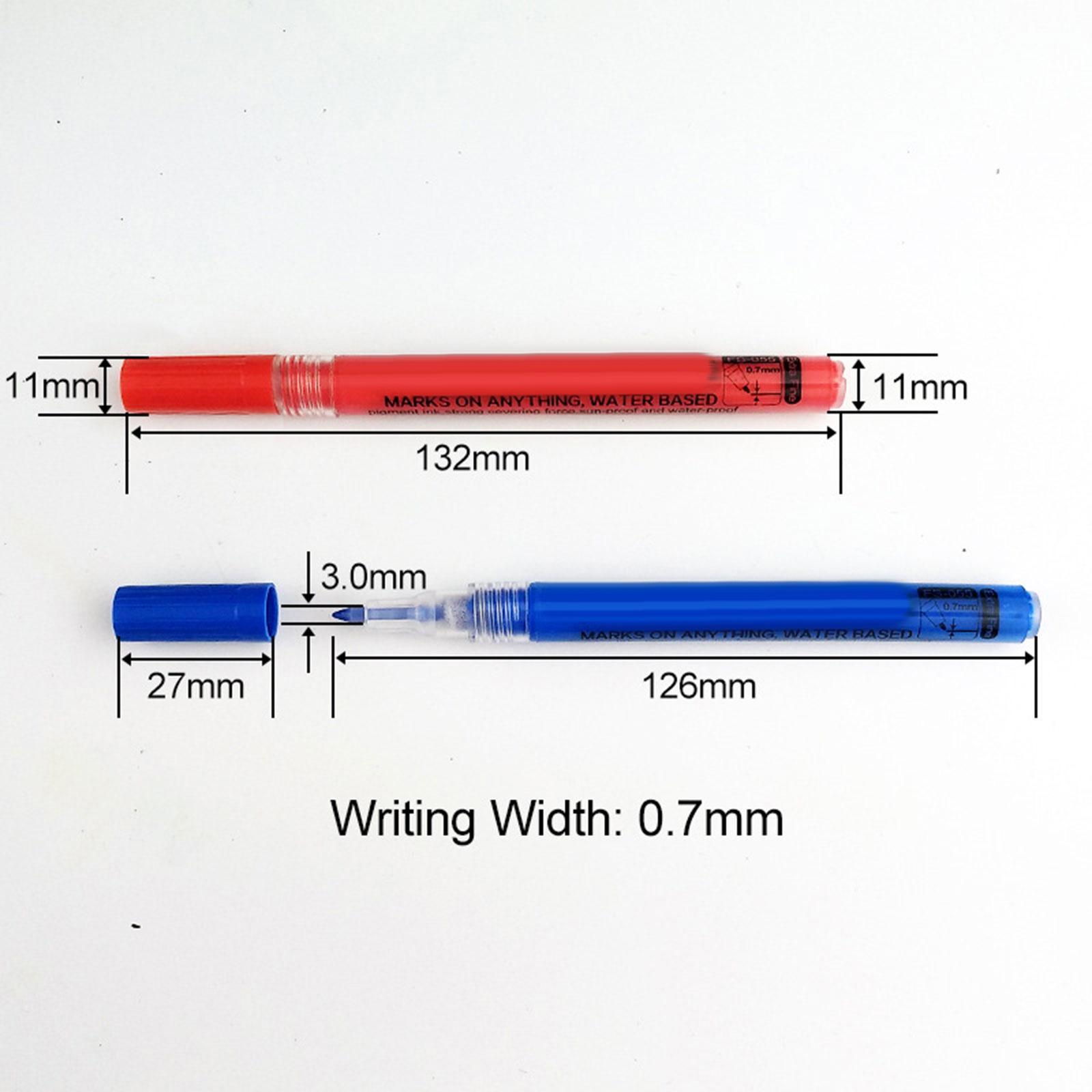 3x Marker Pen Golf Sunscreen Alignment Marks Ball Liner Markers Pen Acrylic Ink Pen for Training Golfer