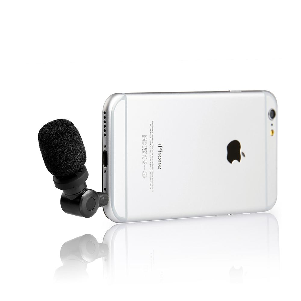 Micro Cho Điện Thoại Smartphone Saramonic SmartMic - Hàng Chính Hãng