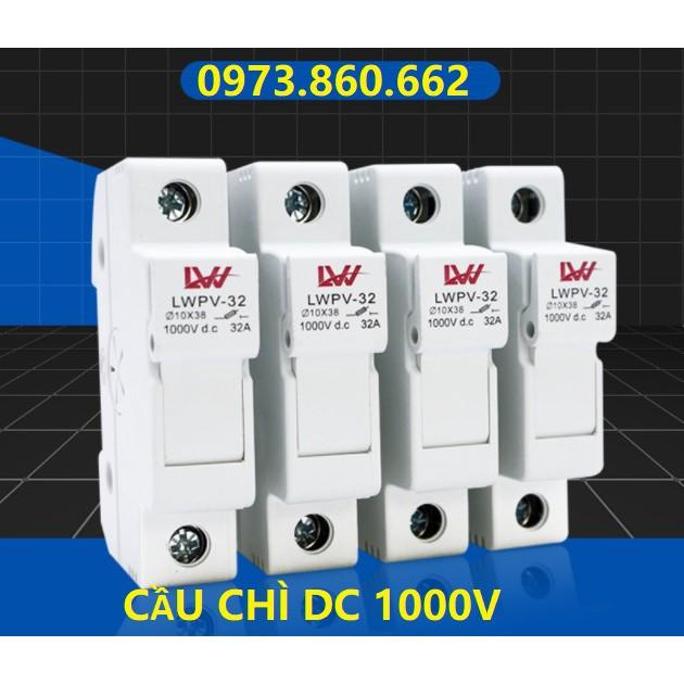 Bộ ngắt mạch MCB 2P 1000VDC dùng cho năng lượng mặt trời SOLAR