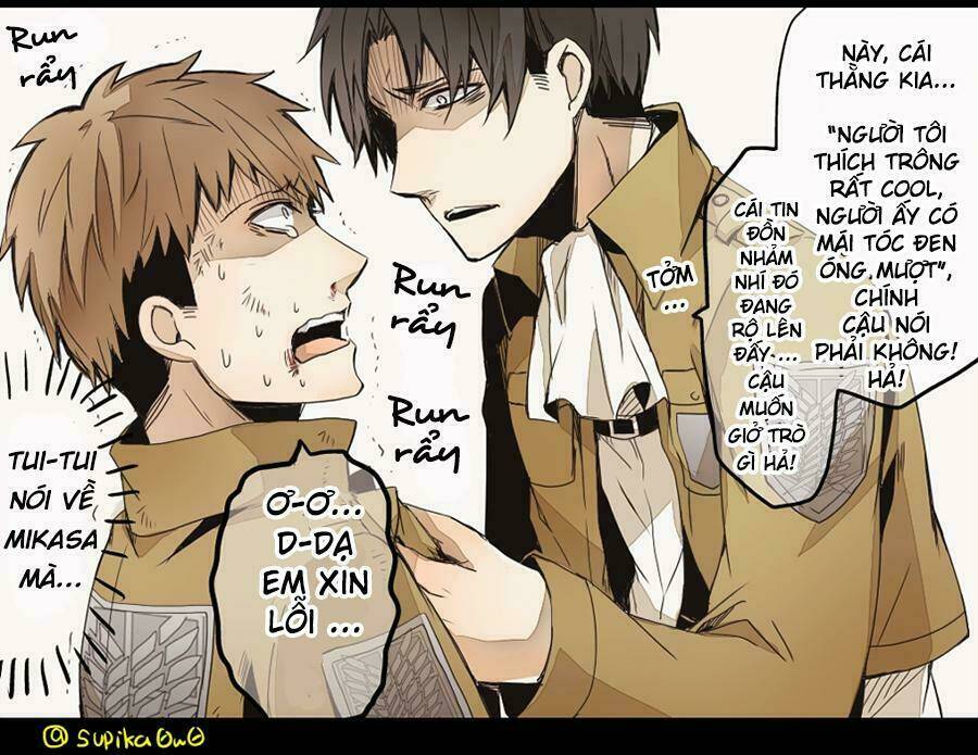 tấn công người khổng lồ - doujinshi jean kirstein chapter 8 2
