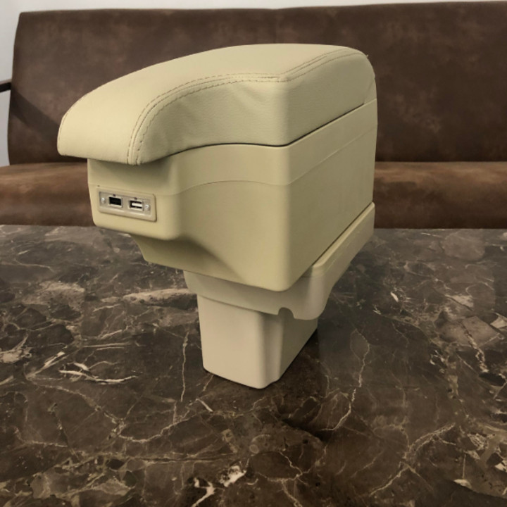 Hộp tỳ tay ô tô, xe hơi cao cấp dùng cho xe Chevrolet Cruze tích hợp 6 cổng USB
