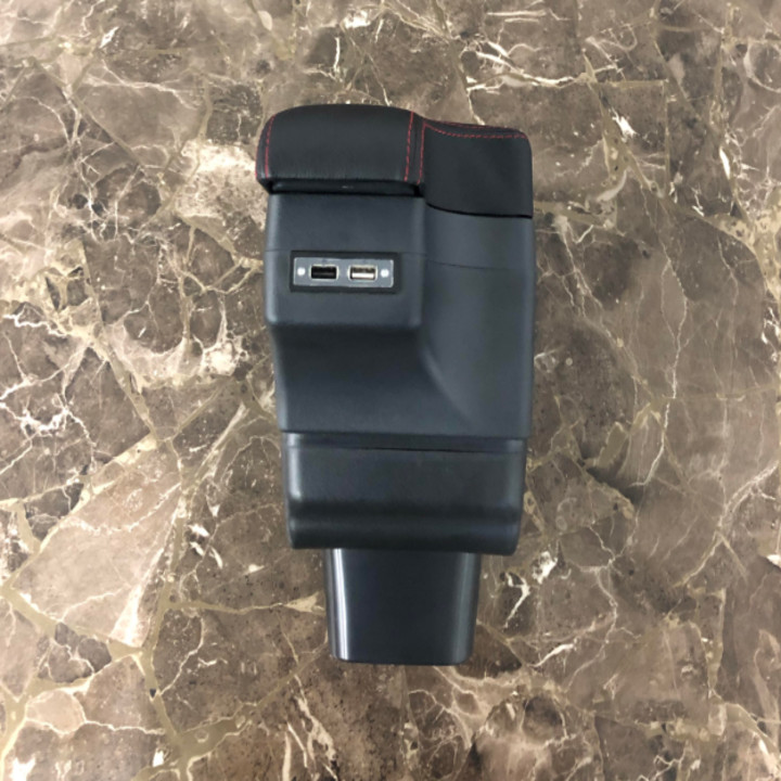Hộp tỳ tay ô tô, xe hơi cao cấp tích hợp 6 cổng USB dùng cho xe Suzuki Vitara