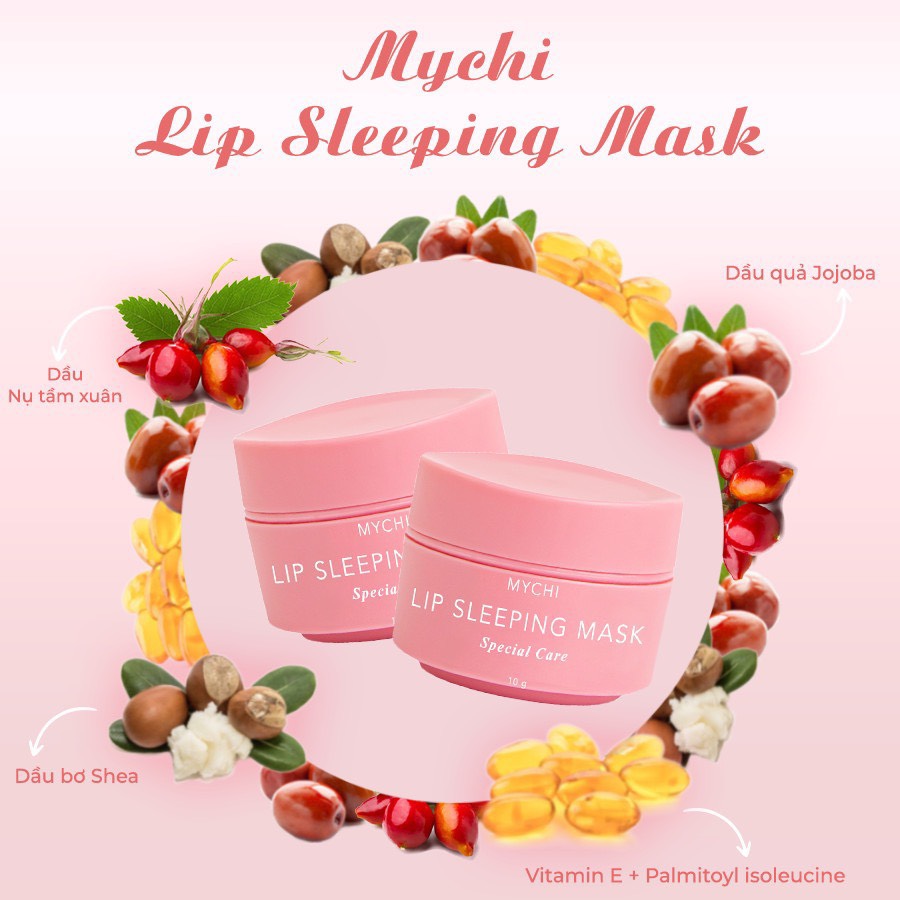 Son môi Mychi - son ủ dưỡng môi Mychi Sleeping Mask