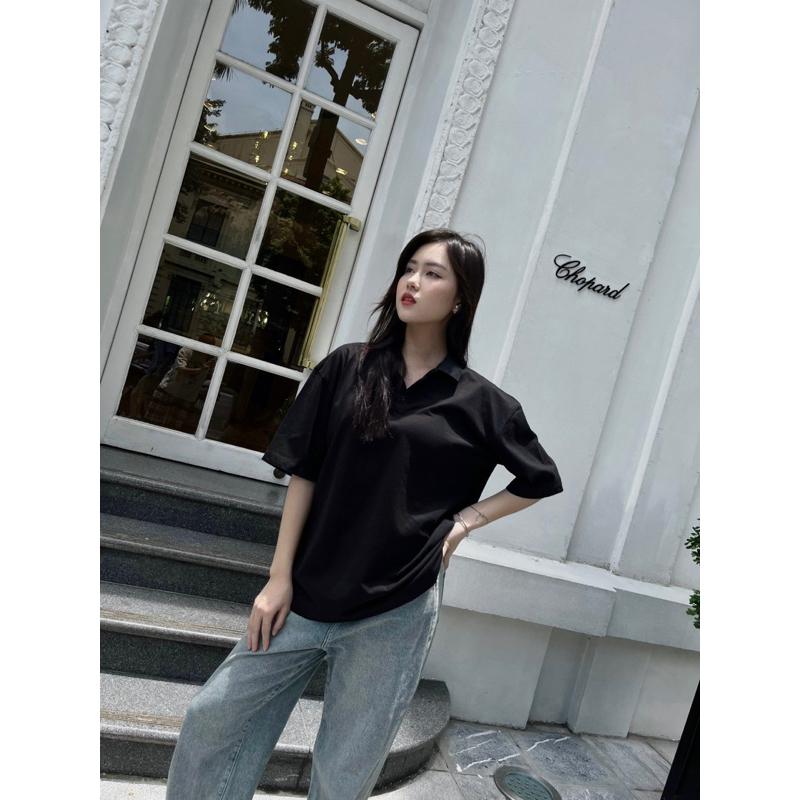 Áo Polo Unisex Richky Polo Shirt Premium Luxury Basic Trắng – RKO3