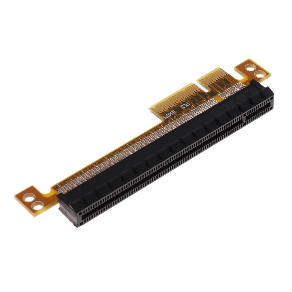 1Piece PCI-E PCI-Express 4X to 16X Riser Extension Card Graphic Card Slot Converter