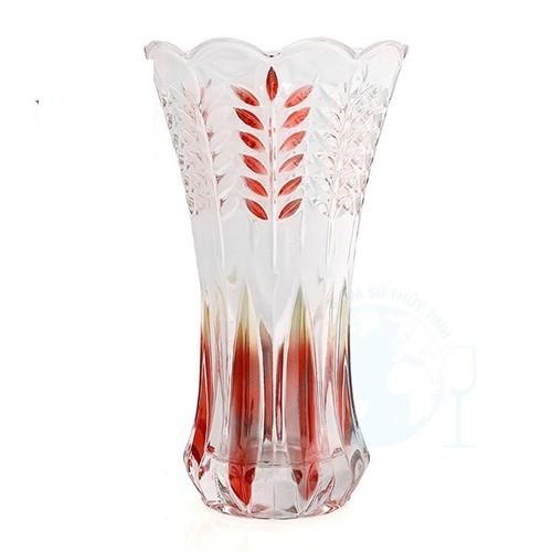 LỌ HOA THỦY TINH MÀU 25CM SIÊU ĐẸP GIAO NGẪU NHIÊN MÀU