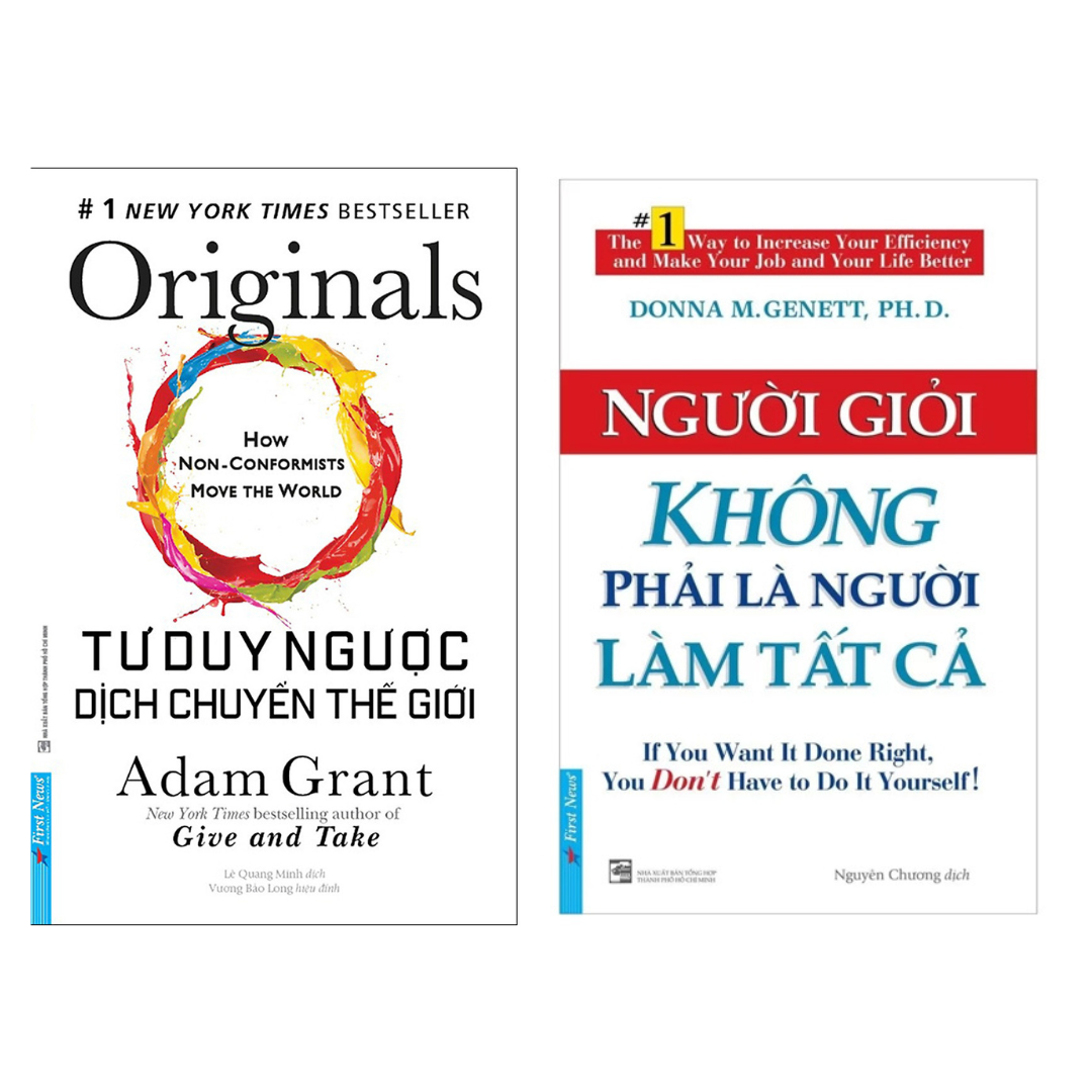 Combo 2 Cuốn: Tư Duy Ngược Dịch Chuyển Thế Giới + Người Giỏi Không Phải Là Người Làm Tất Cả